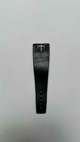 MA+ Leather Cross Cuff Bracelet