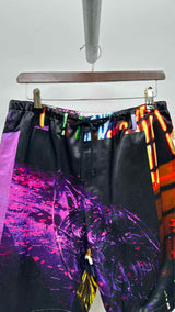 Dries Van Noten X Mika Ninagawa Graphic Bermuda Shorts