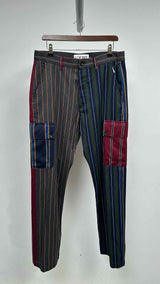 LOEWE Patchwork Stripe Cargo Pants