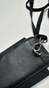PRADA Saffiano Lanyard Phone Holder
