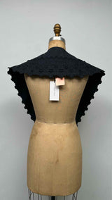 Simone Rocha Embroidered-trim Long Pointed Collar