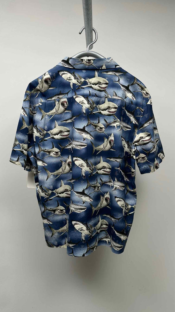 Palm Angels Shark Print S/S Shirt