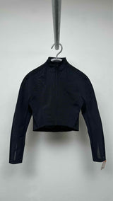 Alaia High-neck Zip-up Jacket