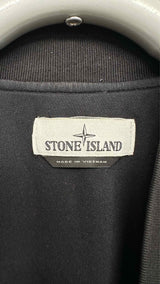 Stone Island Waxed Nylon Bomber Jacket