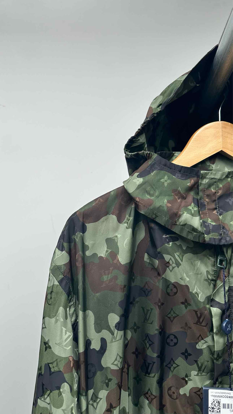 Louis Vuitton Camo Monogram Windbreaker