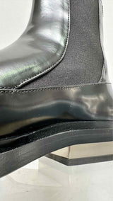 Jil Sander Leather Chelsea Ankle Boots