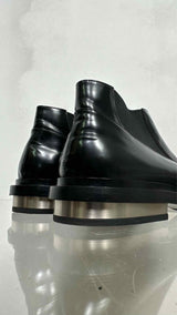 Jil Sander Metal-heel Low Chelsea Boots