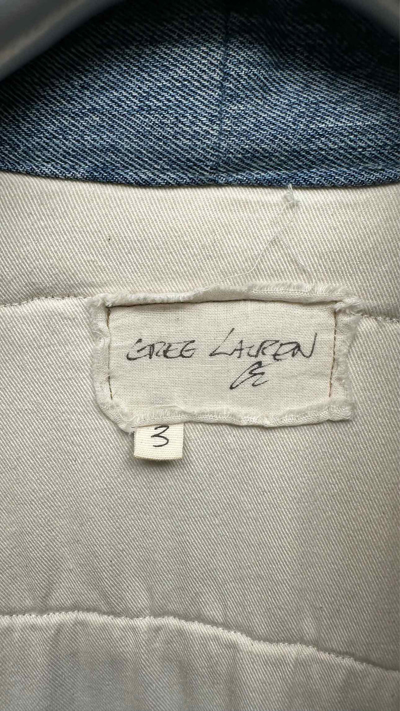 Greg Lauren Reconstructed Knit Docking Haori Jacket