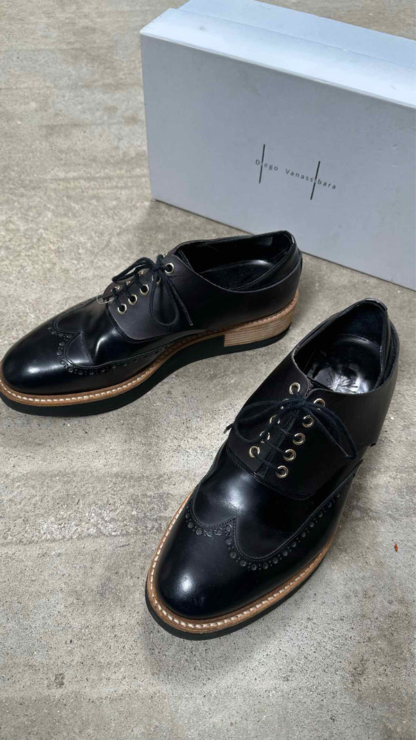 Diego Vanassibara X Mihara Yasuhiro Double Upper Side shoes