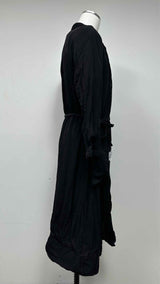 Paul Harnden Double-breast Silk Wrinkly Coat