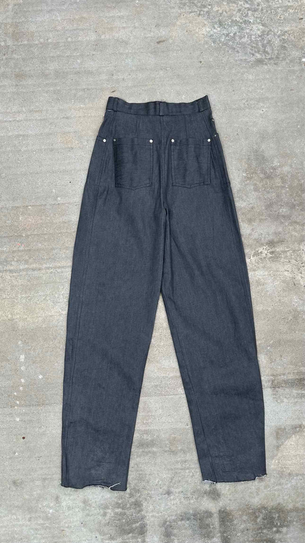 Yigal Azrouel High-waist Raw-end Wide Pants