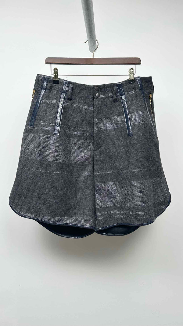 Kolor Wide Wool Shorts