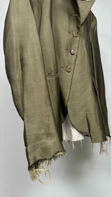 Elena Dawson Raw-end Blazer Jacket