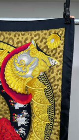 Hermes Casques et Plumets Silk Scarf
