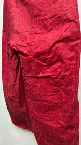 Paul Harnden Crinkled Waxed Wide Pants