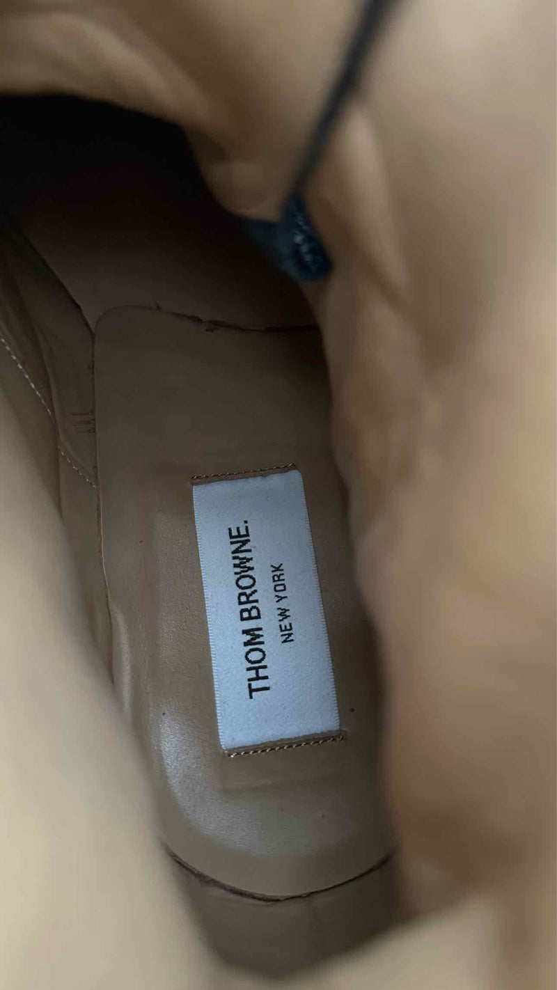 Thom Browne Canvas Hybrid Wingtip Boots