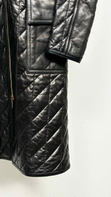 Gucci Quilted Leather Coat