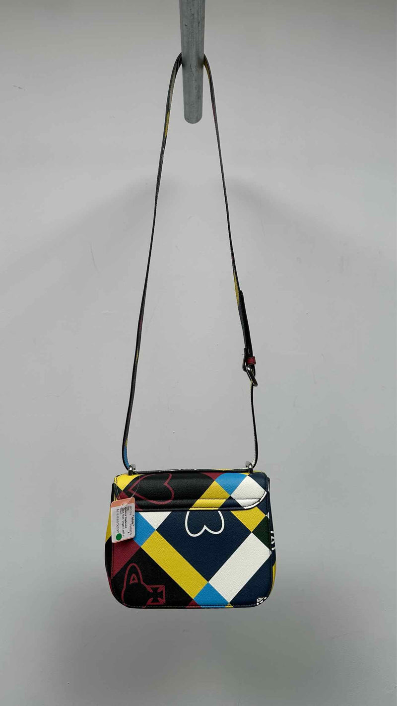 Vivienne Westwood Plaid Orb Shoulder Bag
