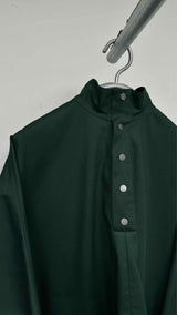 Bottega Veneta Aluminium-lining Bottom-snap Hooded Cape
