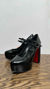 Christian Louboutin Movida Jane 130 Leather Pumps