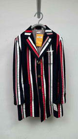 Thom Browne Metal-button Striped Sack Jacket