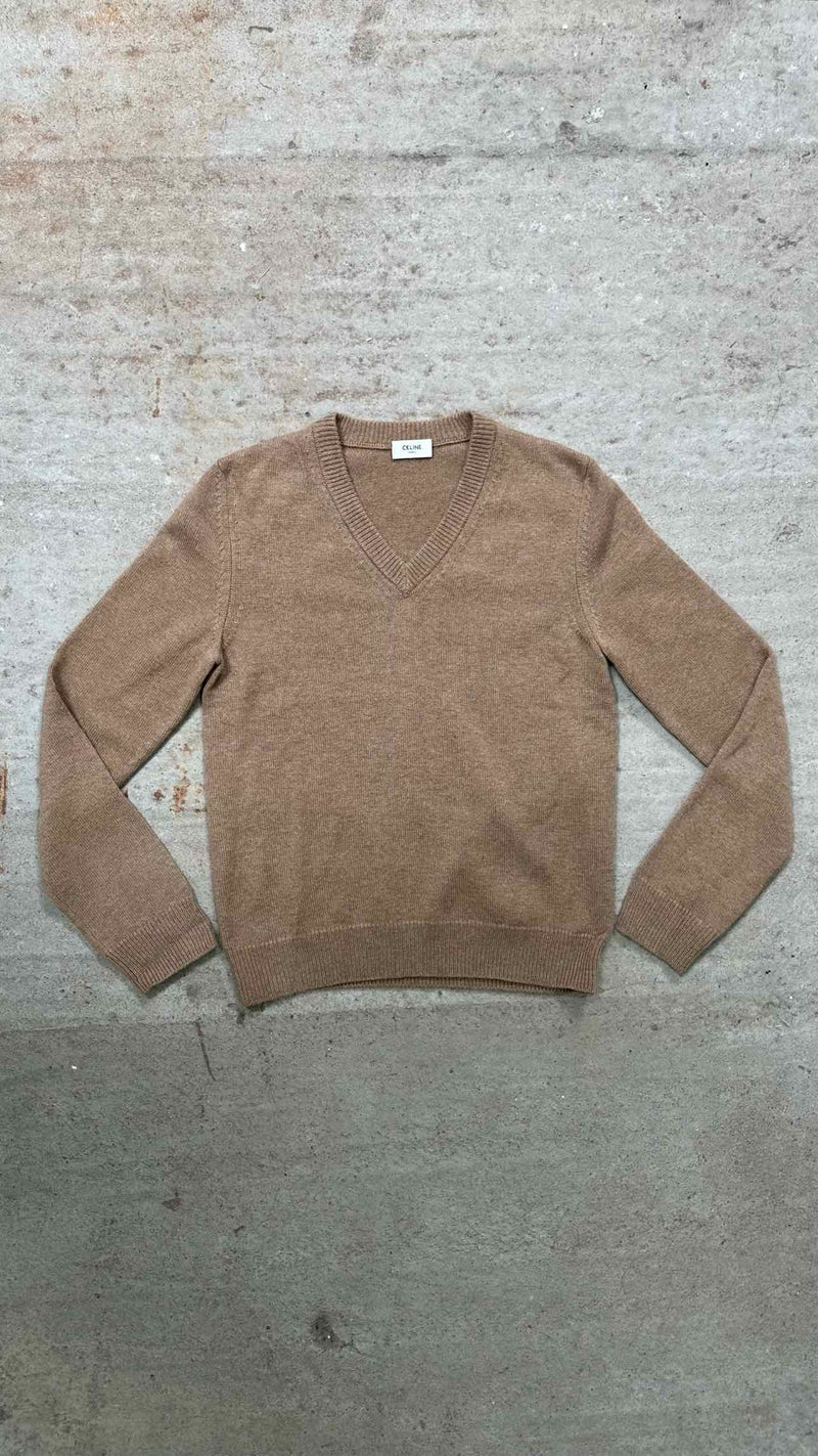 CELINE V-neck Cashmere Sweater