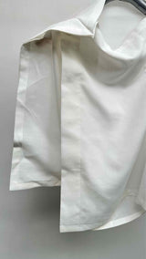 132 5. Issey Miyake S/S Asymmetrical Origami Wrap Shirt