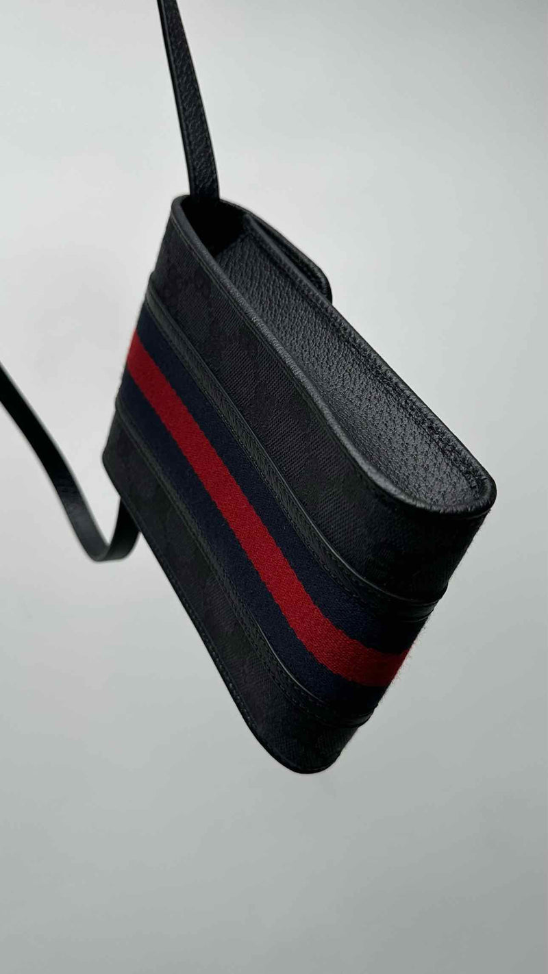 Balenciaga X Gucci Hacker Project Monogram Phone Bag