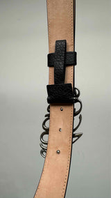 Acne Studios Logo-buckle Leather Belt