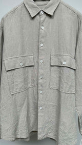 Evan Kinori Linen Big Shirt