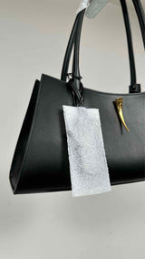 MUGLER Smooth Leather Fang Bag