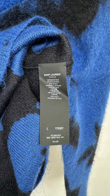 Saint Laurent Mohair Floral Printed Sweater