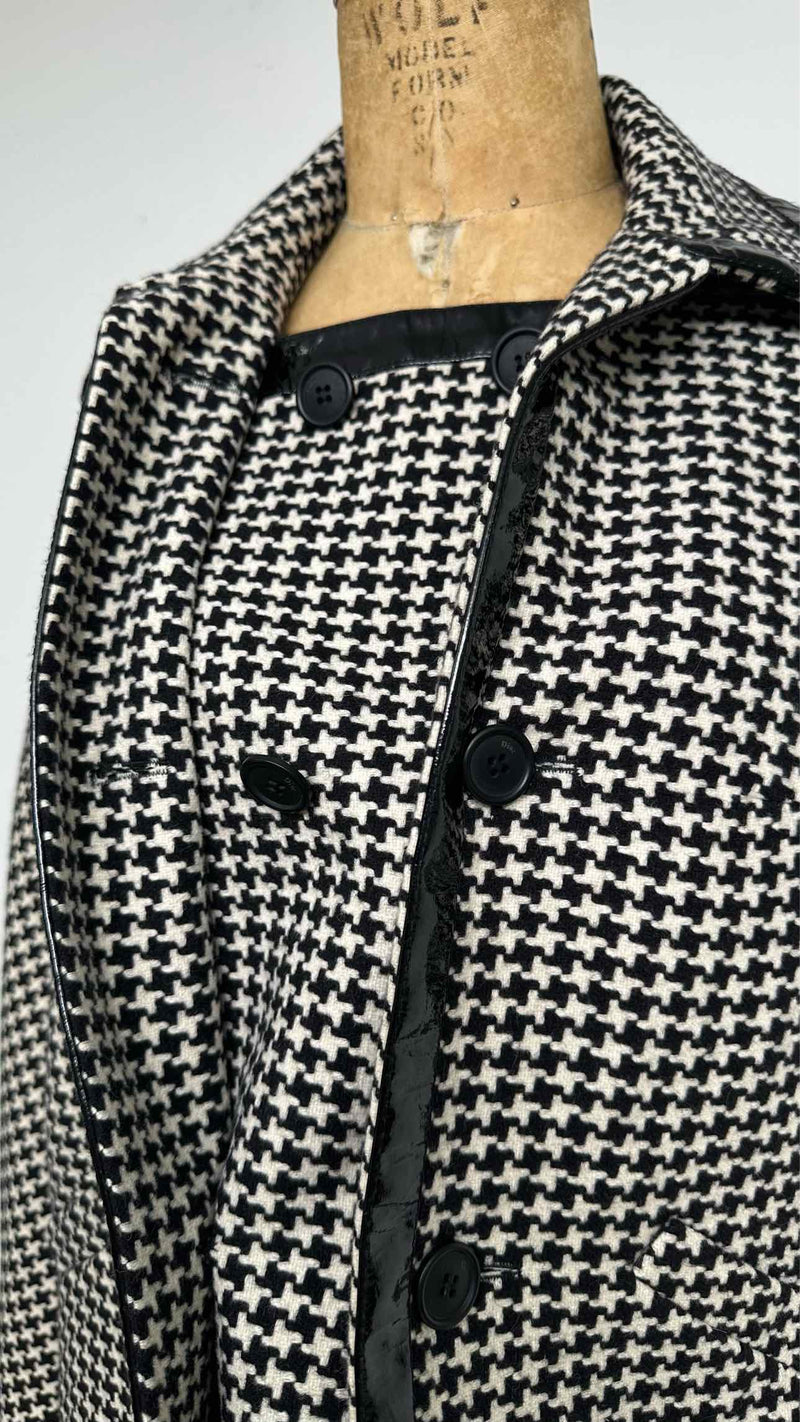 Christian Dior Patent-trim Houndstooth Suits