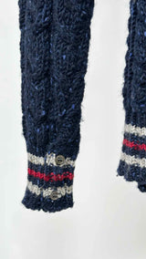 Thom Browne Fun-mix Cable-knit Sweater