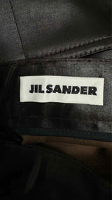 Jil Sander High-waisted Wide Satin Pants