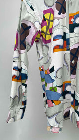 Comme Des Garcons Shirt X Kaws Printed Shirt