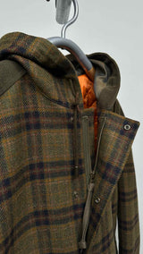 Junya Watanabe MAN Wool Tweed-switched Coat