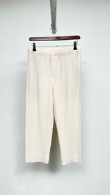 Homme Plisse Pleated Cropped Easy Pants