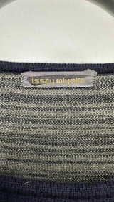 Issey Miyake L/S Border Knit Dress