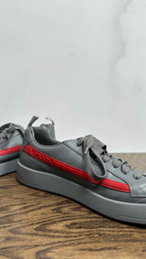 PRADA Sport Logo Lined Sneakers