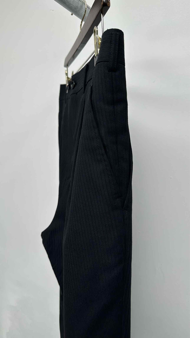 Comme Des Garcons Homme Plus Double-faced Jacquard-stripe Pants