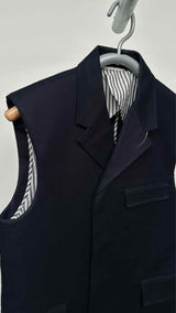 Thom Browne Long Tailored Coat Vest
