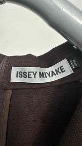 Issey Miyake Back-Zip Blazer Jacket