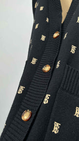 Burberry Monogram Oversized Cardigan