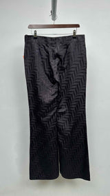 Gucci Kimono Print Silk Flare Pants