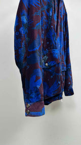 Paul Smith Botanical Velvet Bomber Jacket