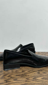 Ferragamo Square-toe Leather Loafers