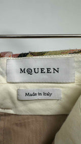Alexander McQueen Floral Jacquard Pants