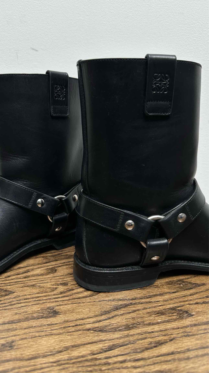 LOEWE Harnes Bikered Boots