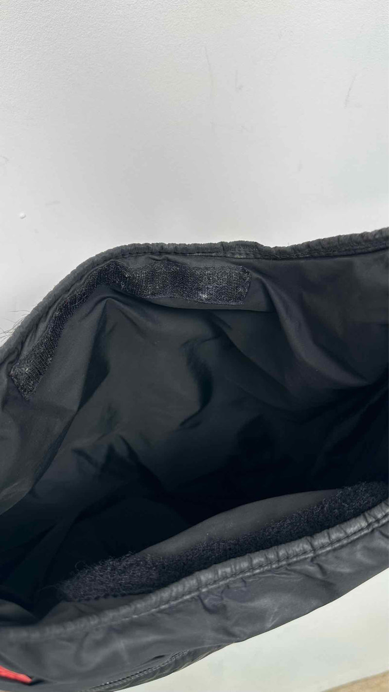 PRADA Sport Hobo Fur/Nylon Messenger Bag